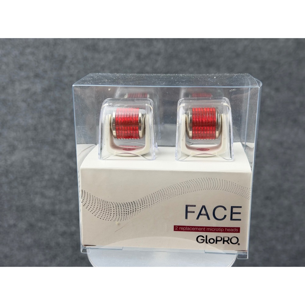 BeautyBio GloPRO Face MicroTip Replacement Heads 2 Pack NIB Microneedling New